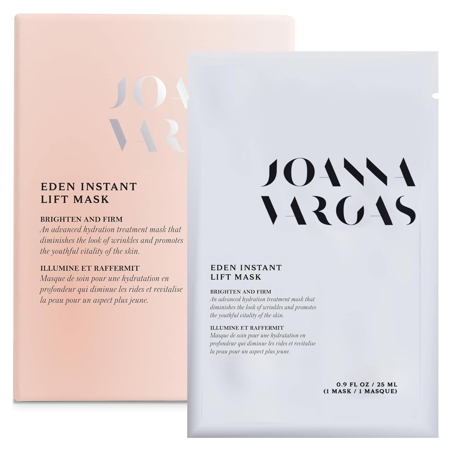 Mascarilla Facial Joanna Vargas Eden - Colágeno Hidratante 1 hoja