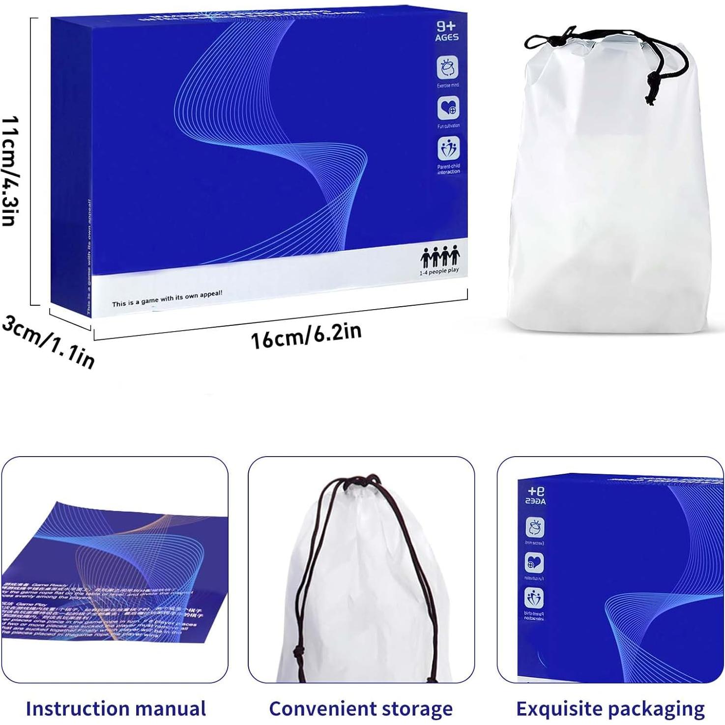 Juego de Ajedrez Portátil Rytopt con Bolsa de Almacenamiento