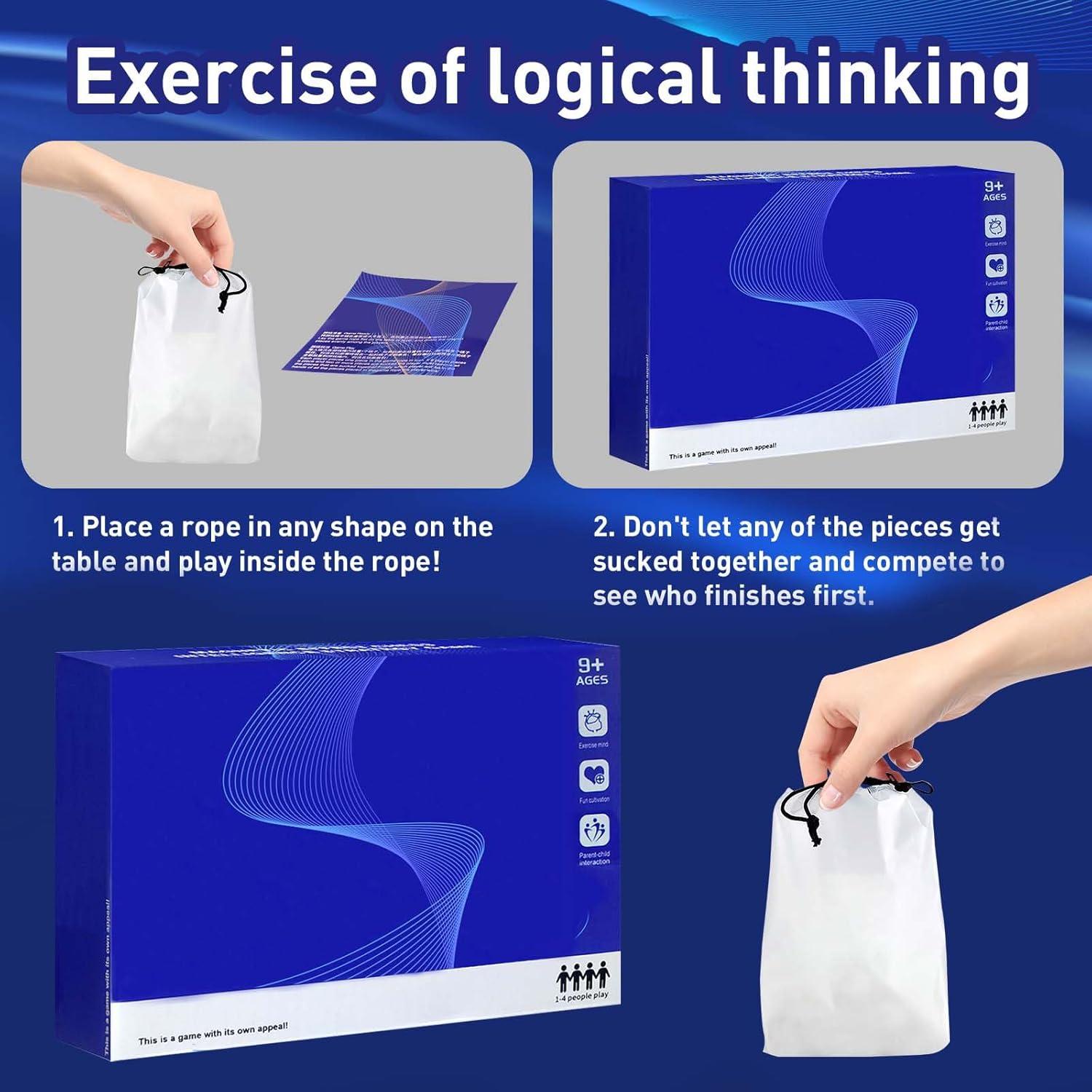 Juego de Ajedrez Portátil Rytopt con Bolsa de Almacenamiento