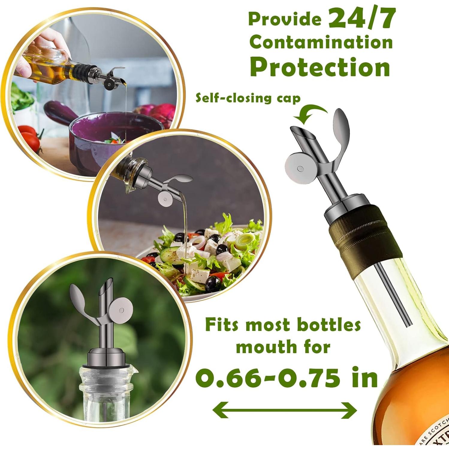 Vertedores de Botellas WAFJAMF Acero Inoxidable 2 Pcs