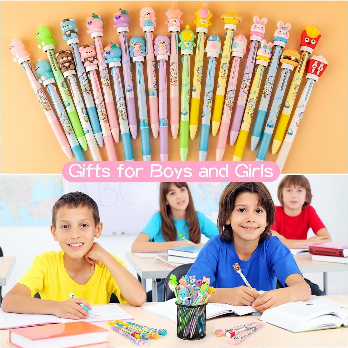 Set de 24 Bolígrafos Fidget Spinner Multicolor PGPBW 0.5mm