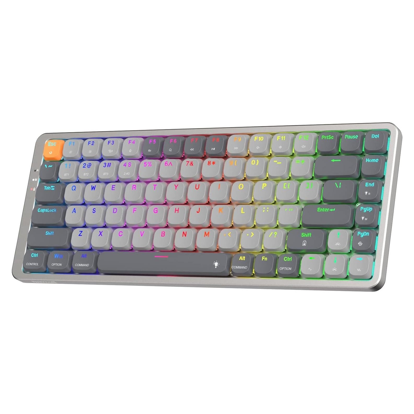 Teclado Mecánico Inalámbrico Redragon K652 75% RGB