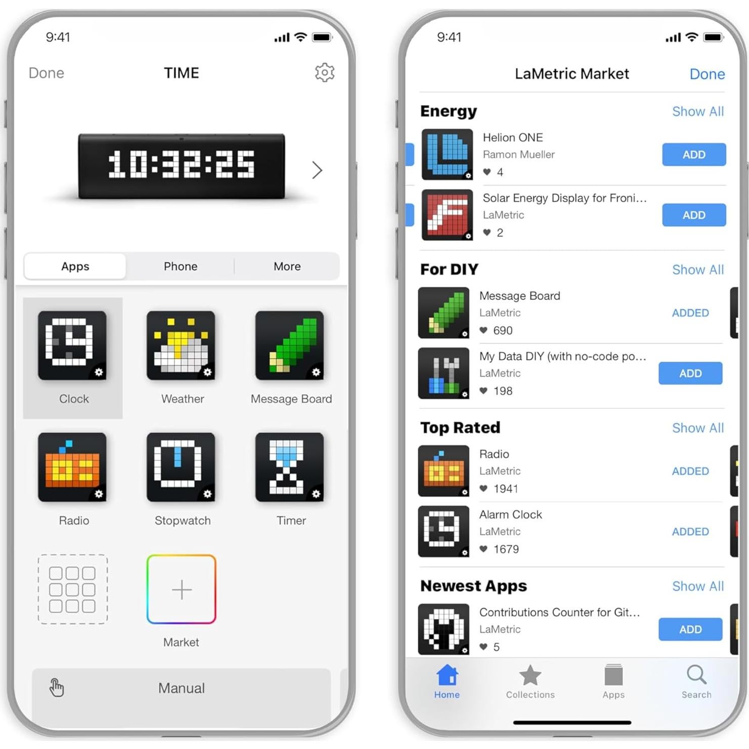 Reloj Inteligente LaMetric TIME - Despertador Digital Wi-Fi