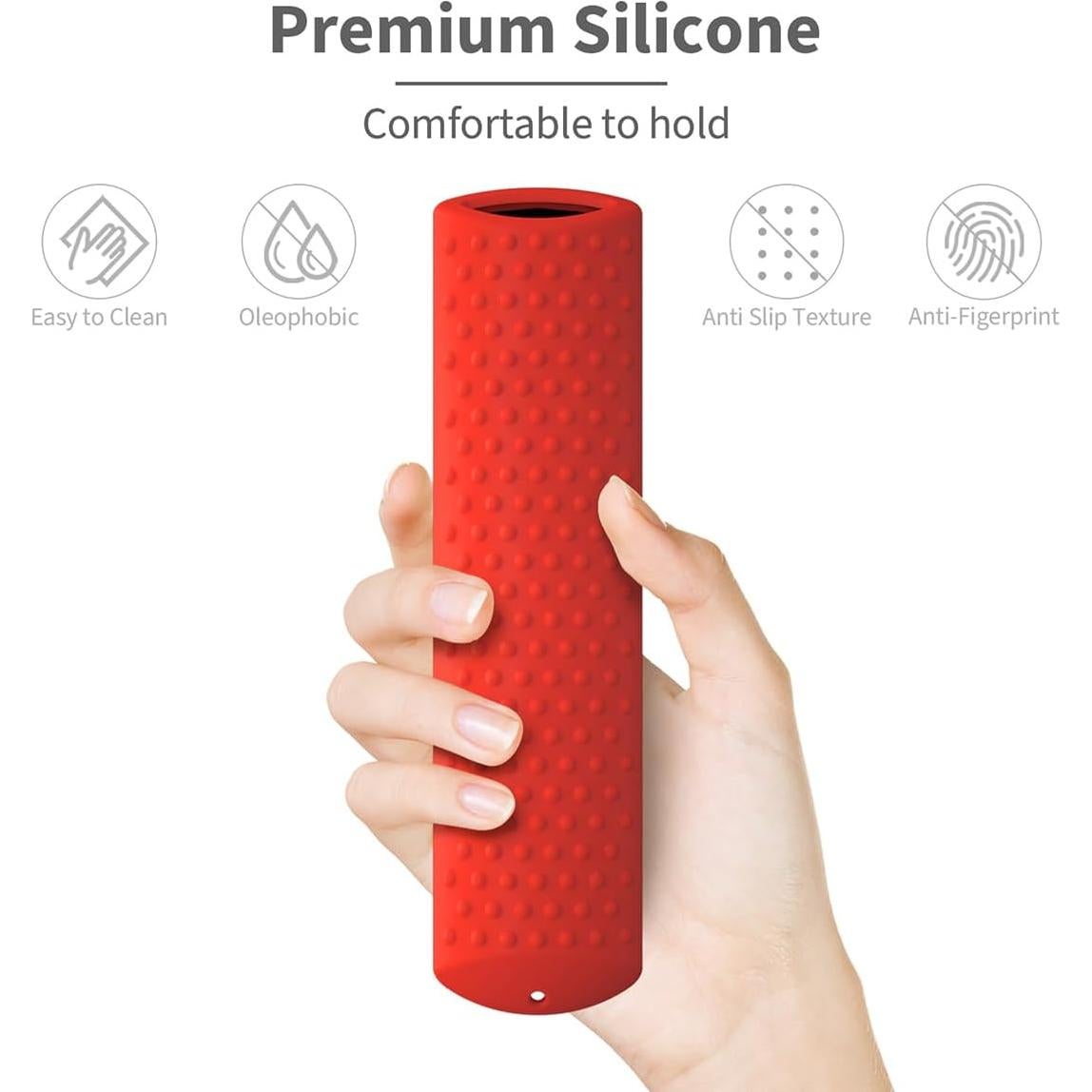 Funda de Silicona para Control Remoto Fire TV Stick 4K Max 2023 - 3 Piezas