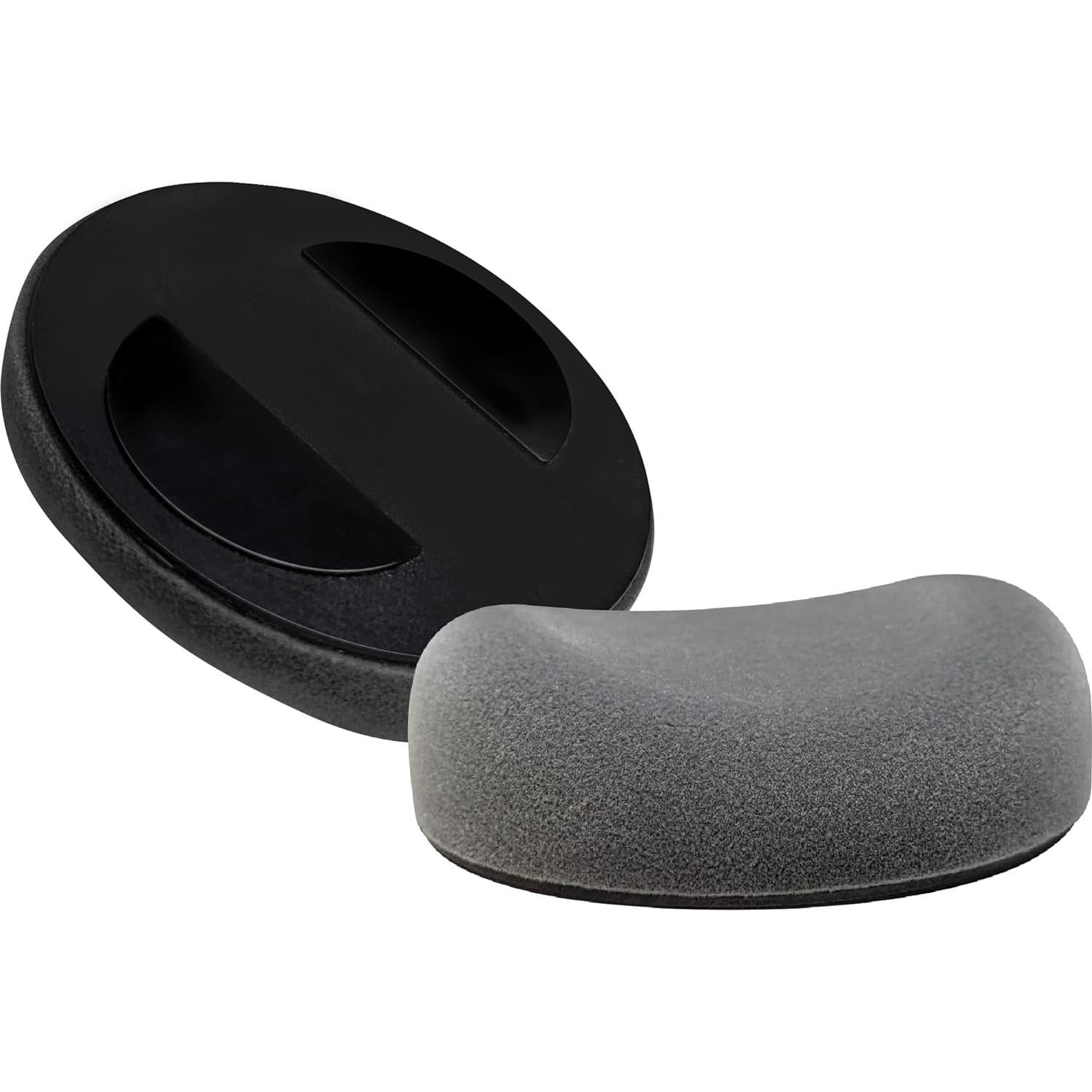 Reposa Palmas Ergonómico KOVEHN Comfy Glide Gris Ceniza