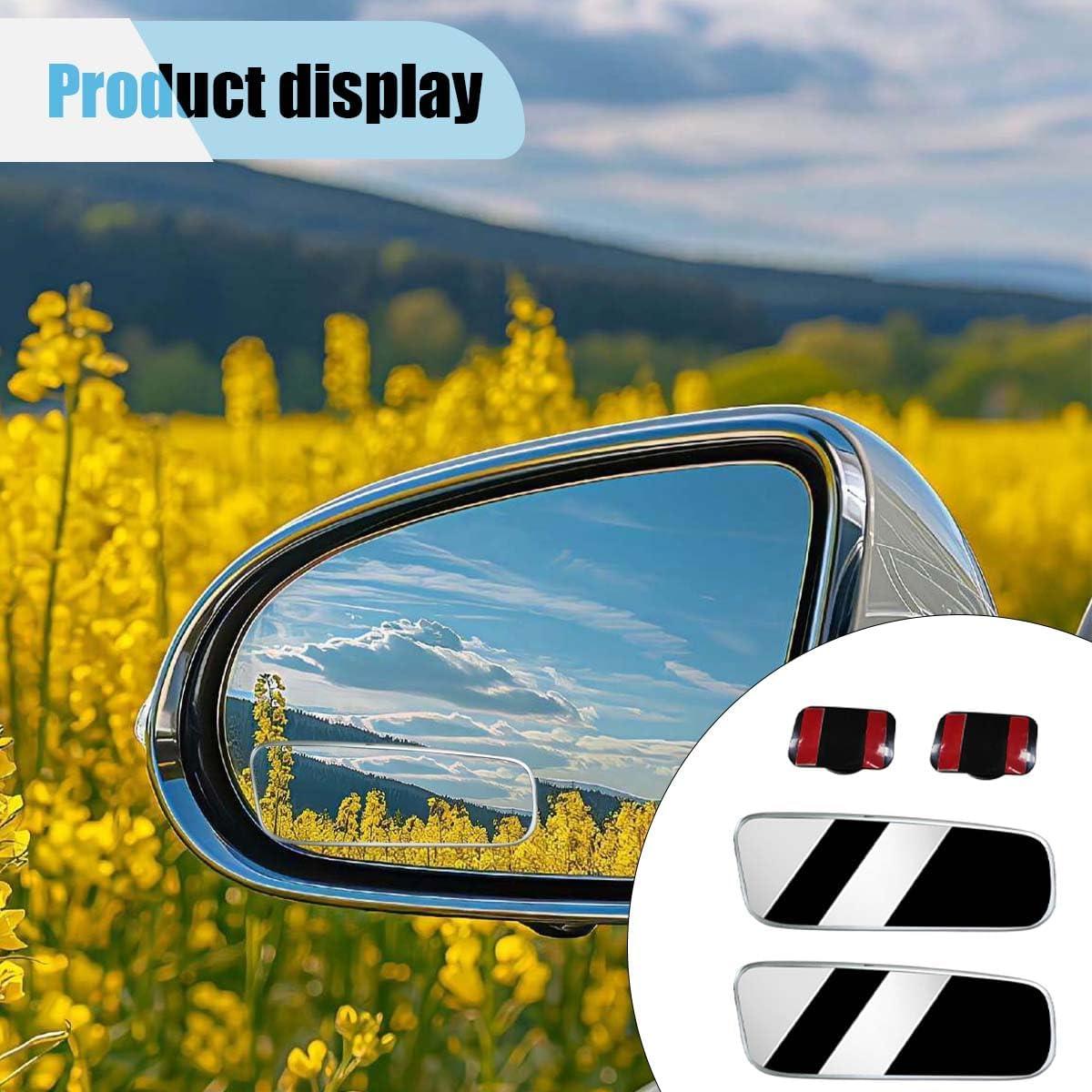 Espejo de Punto Ciego Trasero BDZMC 9.5x3.6cm Antideslumbrante