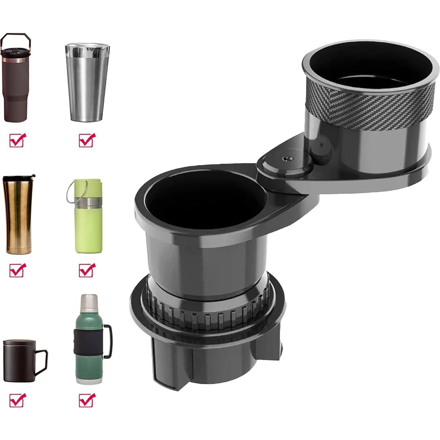 Soporte de Taza de Coche Gatufedola Ajustable Universal