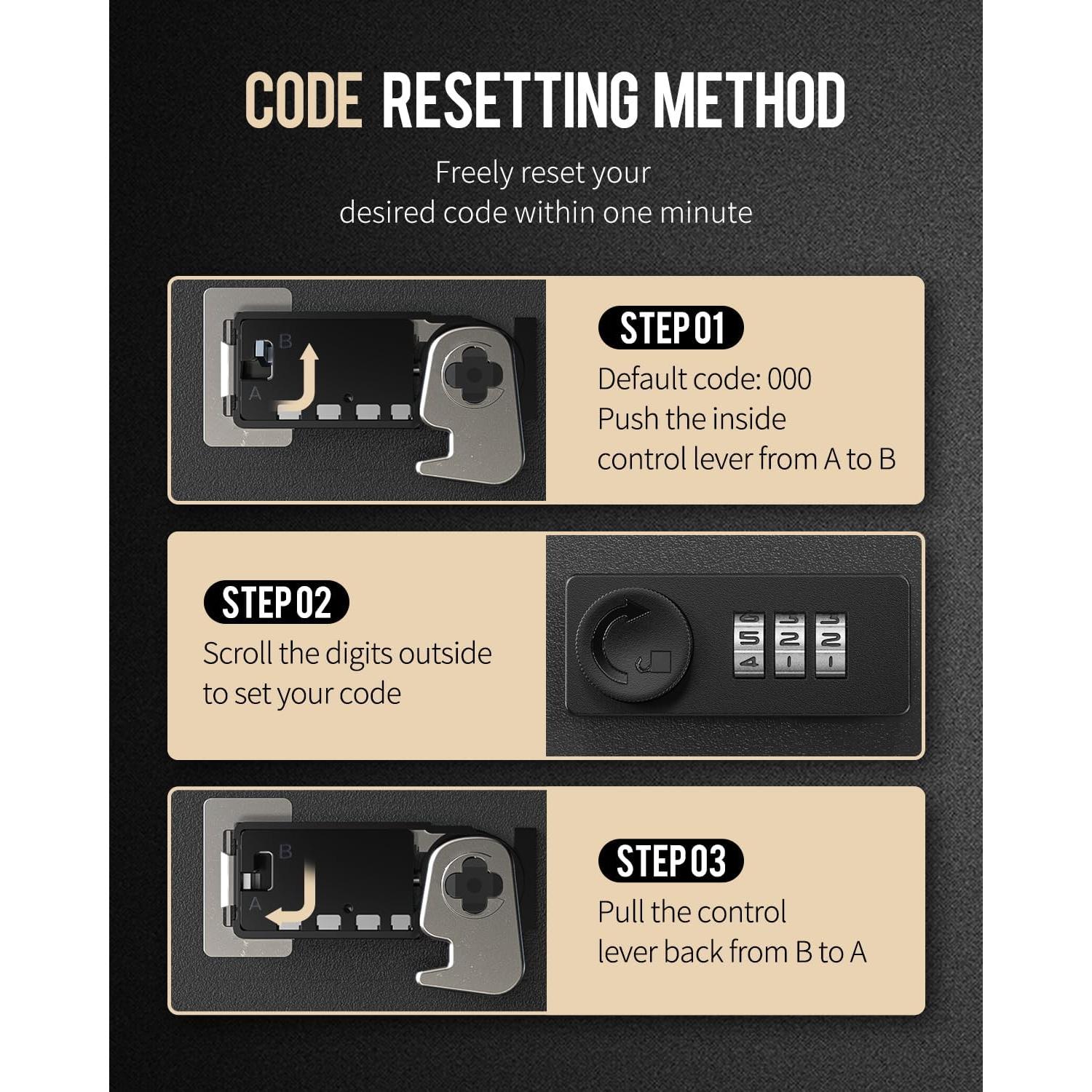 Armario de Llaves Uniclife 40 Posiciones con Cerradura Combinada