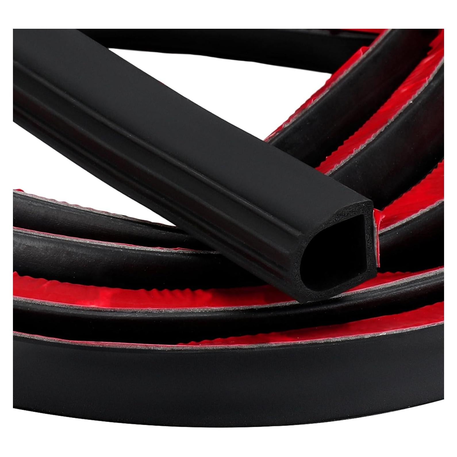 Tira de Sello de Puerta Sacubee 1.8m Goma EPDM Autoadhesiva