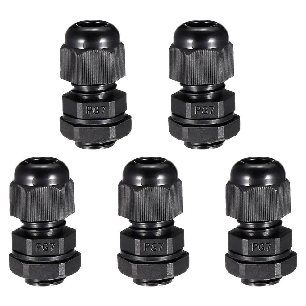 Conectores de Cable PG7 uxcell - 5 Piezas para 4-6.5mm