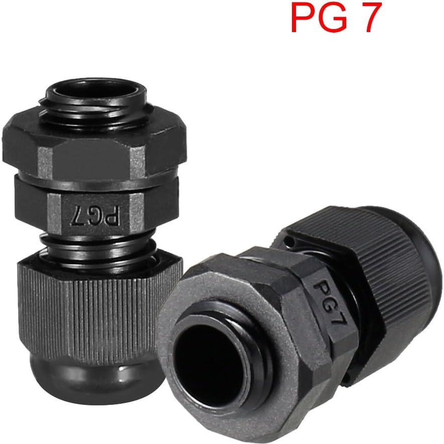 Conectores de Cable PG7 uxcell - 5 Piezas para 4-6.5mm