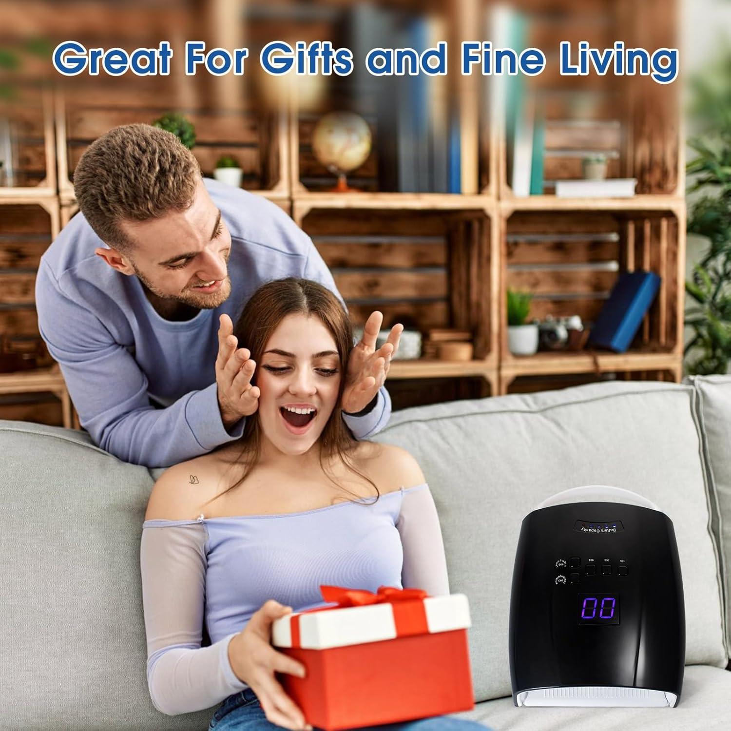 Lámpara UV LED Recargable 48W Liddy Art para Uñas