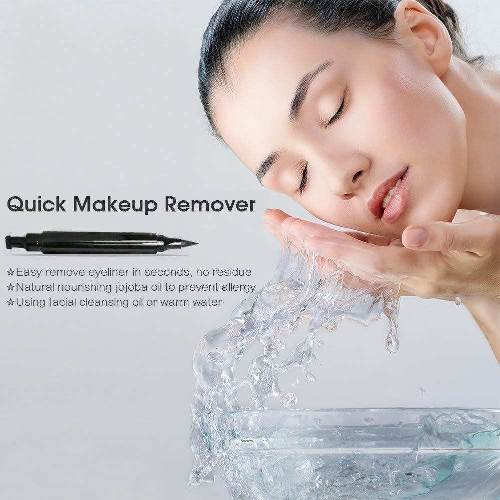 Delineador de Ojos con Alas BONNIESTORE 2 Paquete a Prueba de Agua