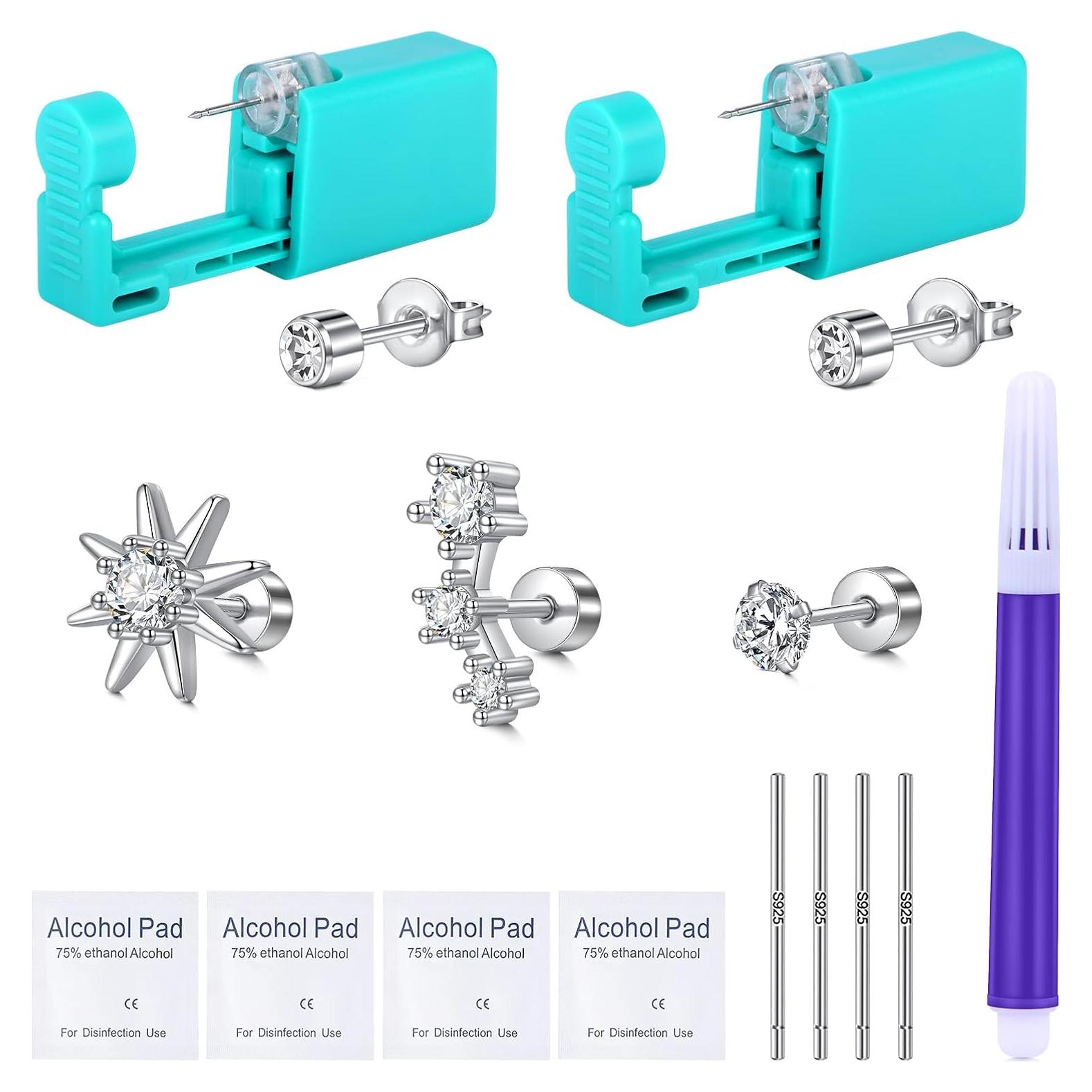 Kit de Perforación de Orejas AVYRING - 14 Piezas Indoloro