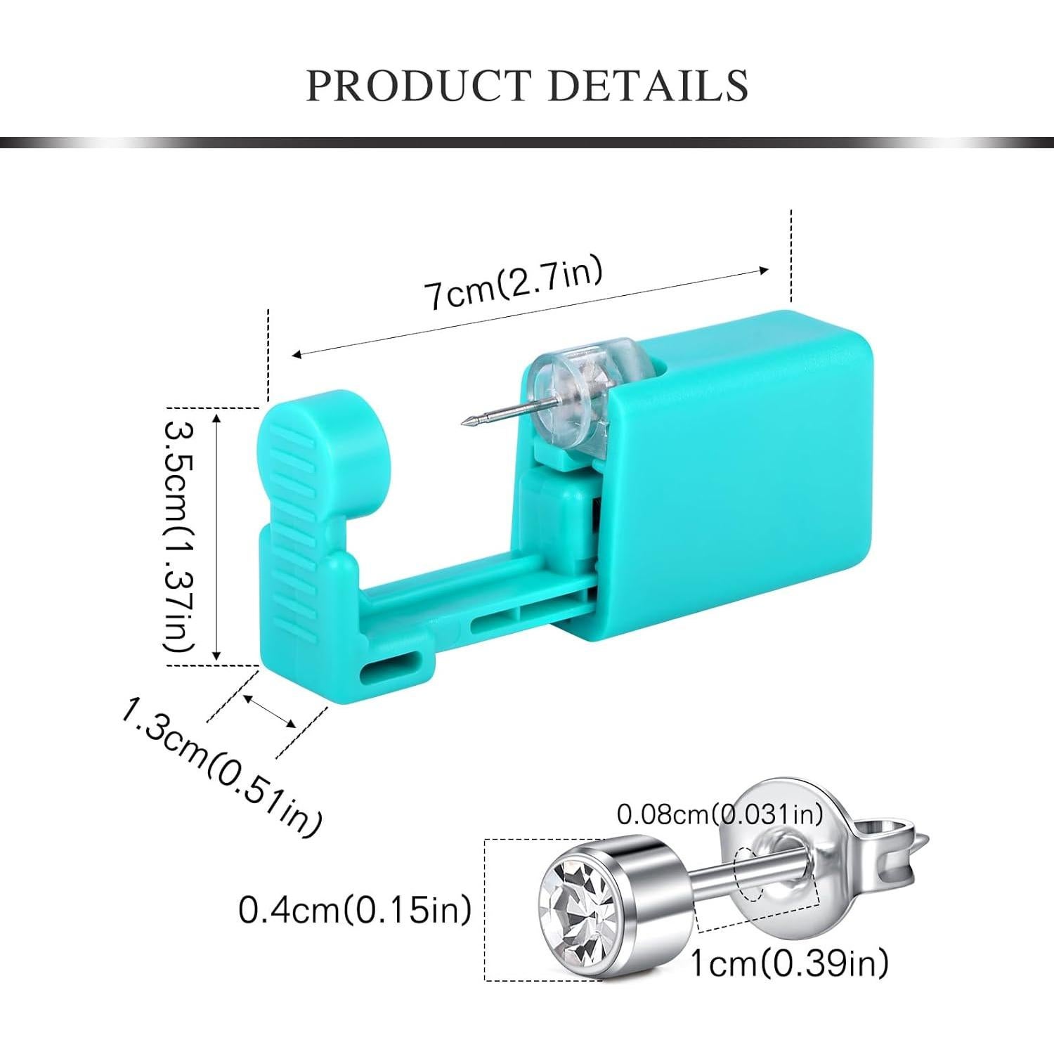 Kit de Perforación de Orejas AVYRING - 14 Piezas Indoloro