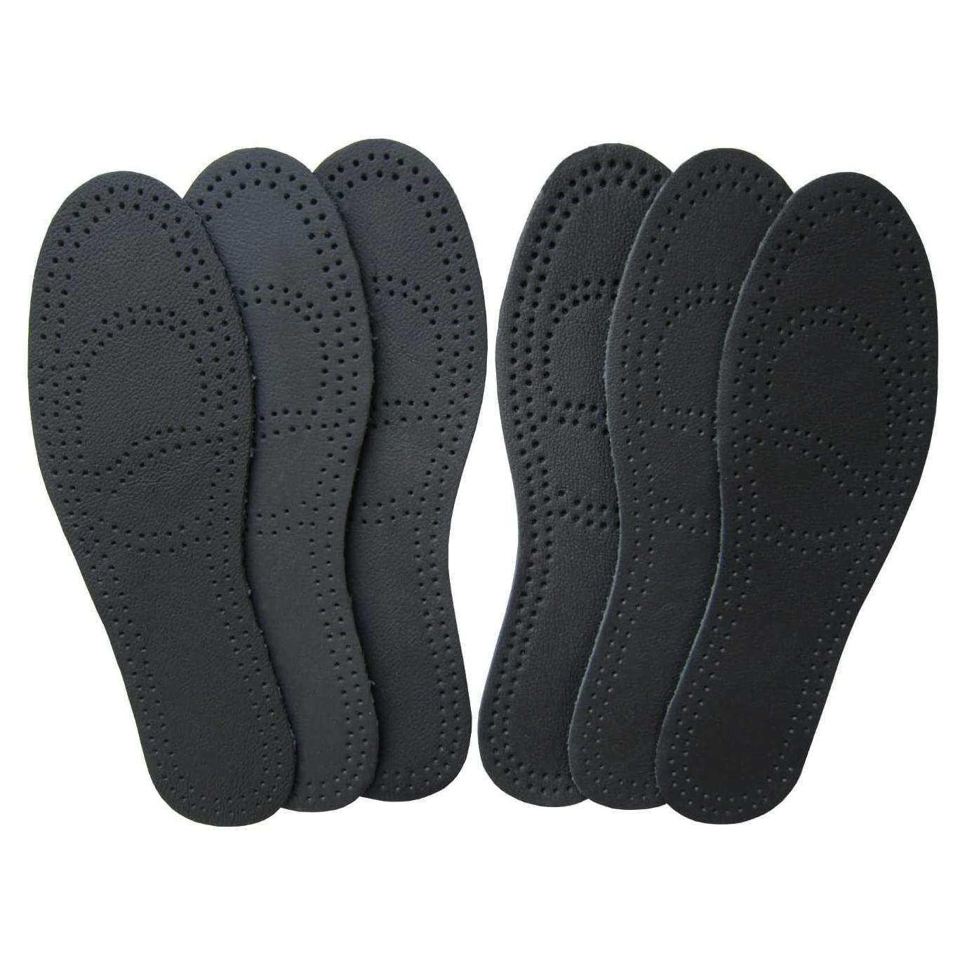 Plantillas de Cuero Bellcon para Mujeres 6-6.5 M US - 3 Pares