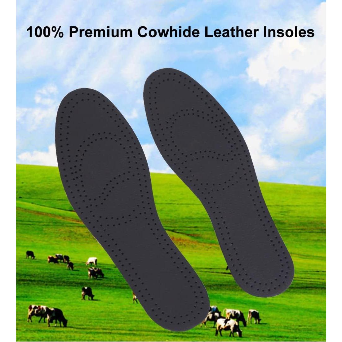 Plantillas de Cuero Bellcon para Mujeres 6-6.5 M US - 3 Pares