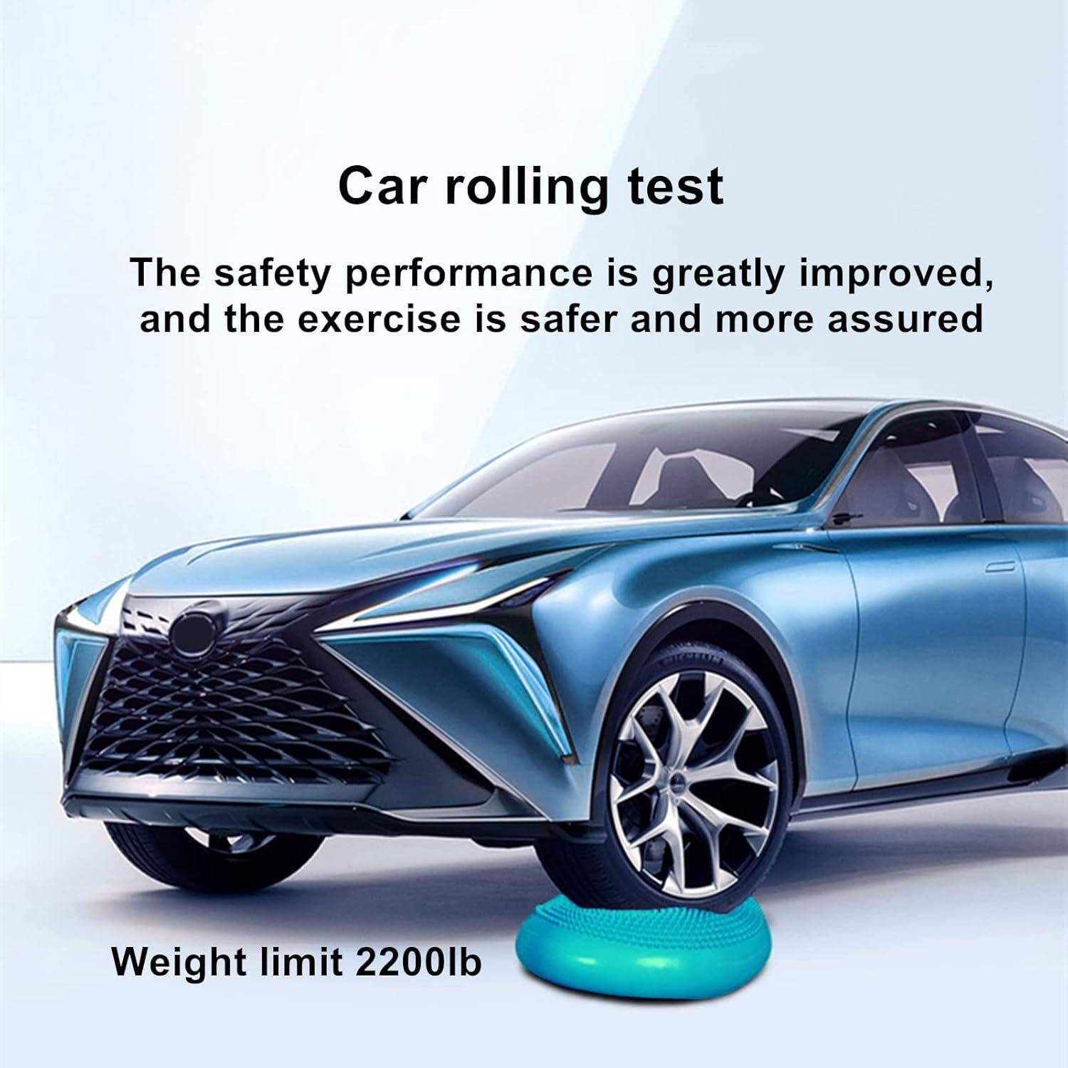 Cojín Inflatado de Inestabilidad ATUERT 34 cm Verde