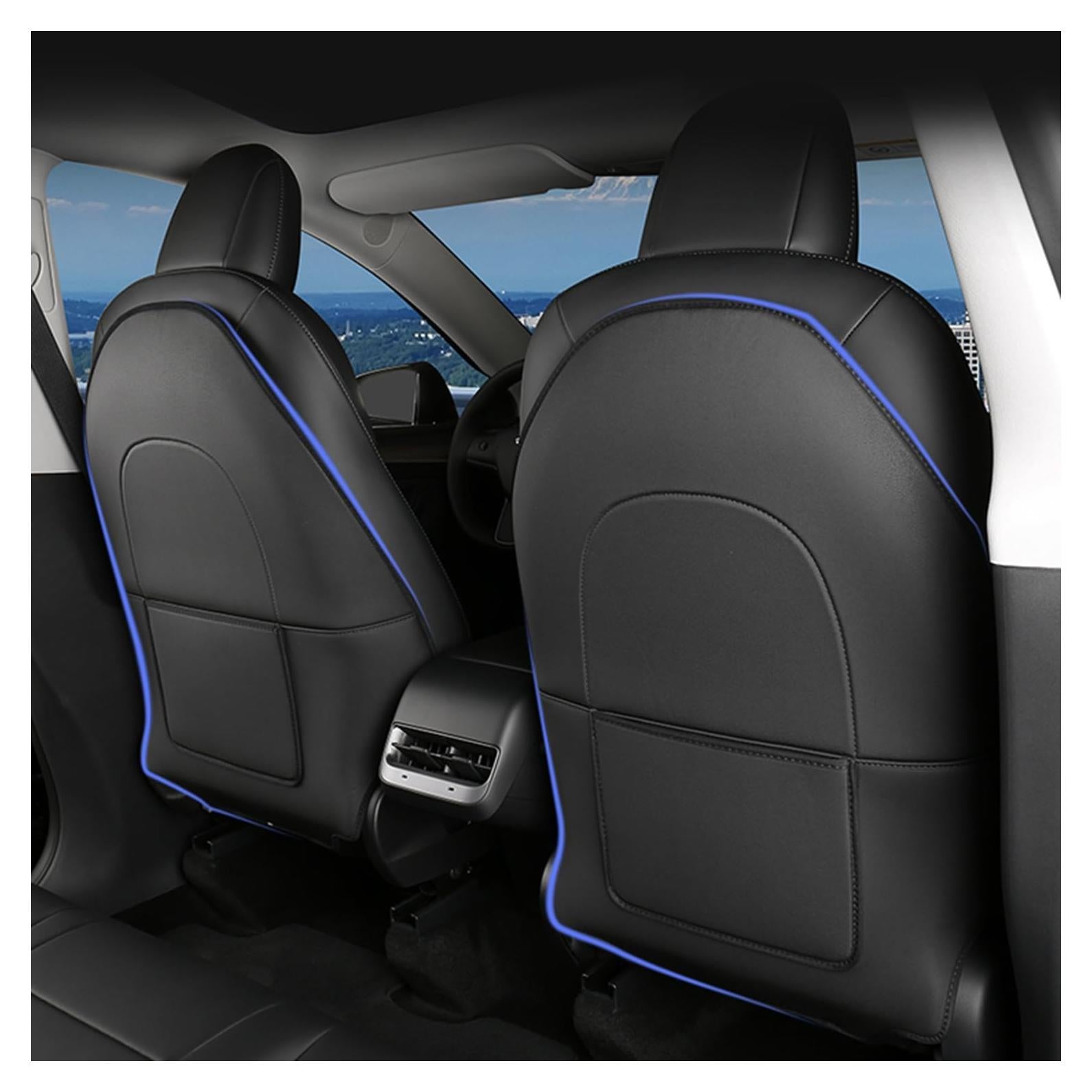 Protector de Respaldo de Asiento ANTETOKO para Tesla - 2 PCS