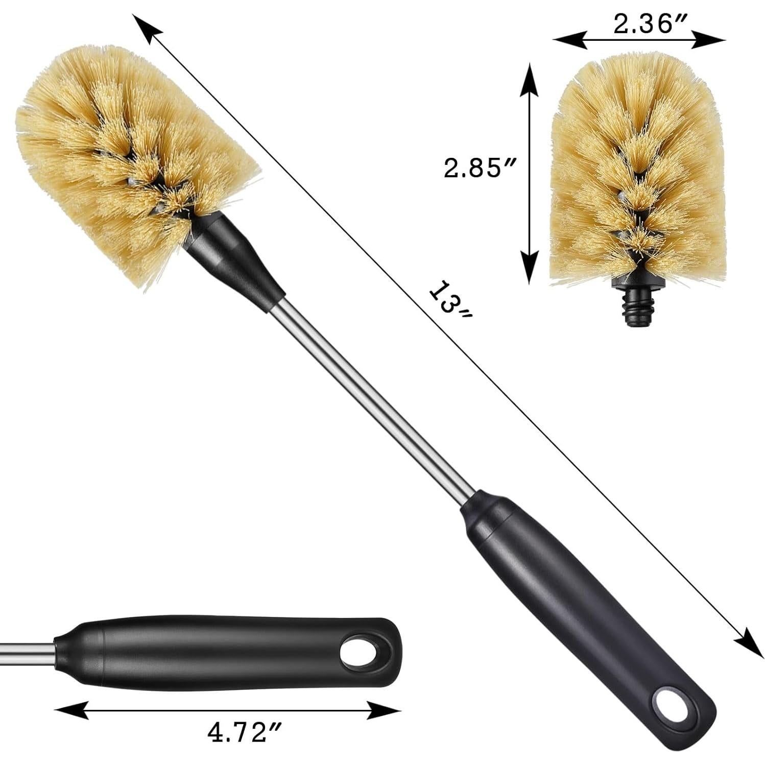 Cepillo de Limpieza para Botellas Purtribe 33 cm Reemplazable