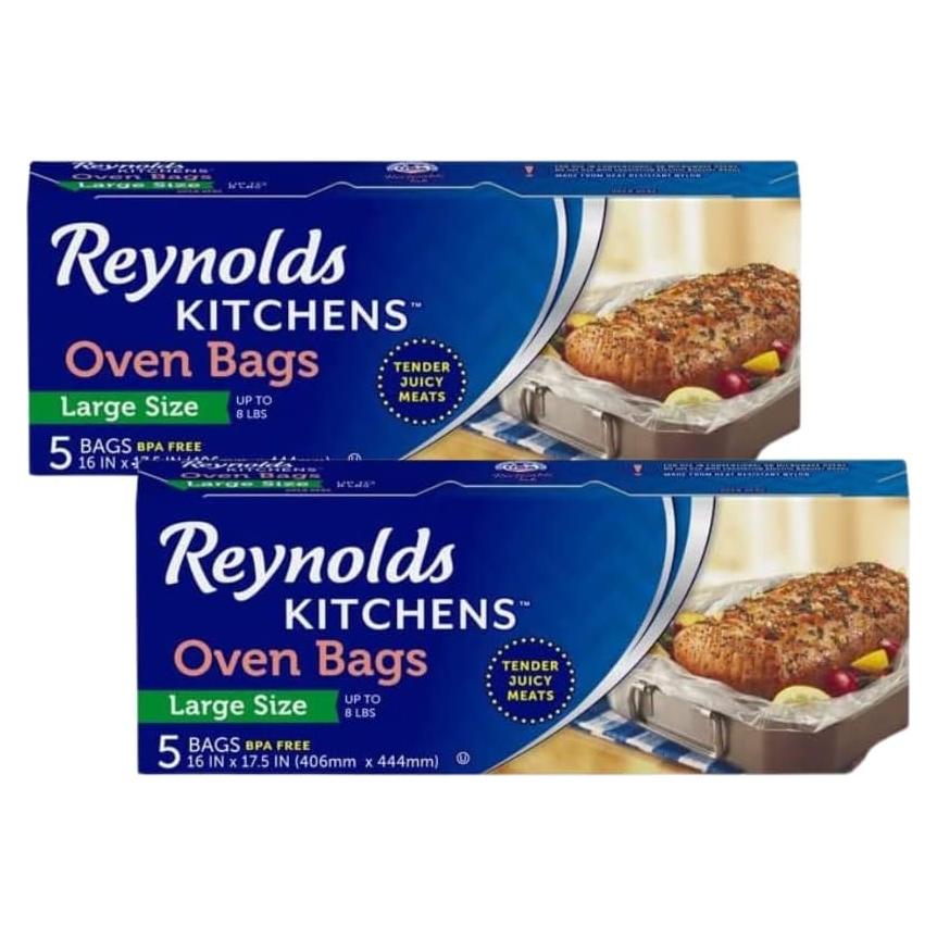 Bolsas de Horno Reynolds Grande 5 Cuentos 3.6 kg Desechables