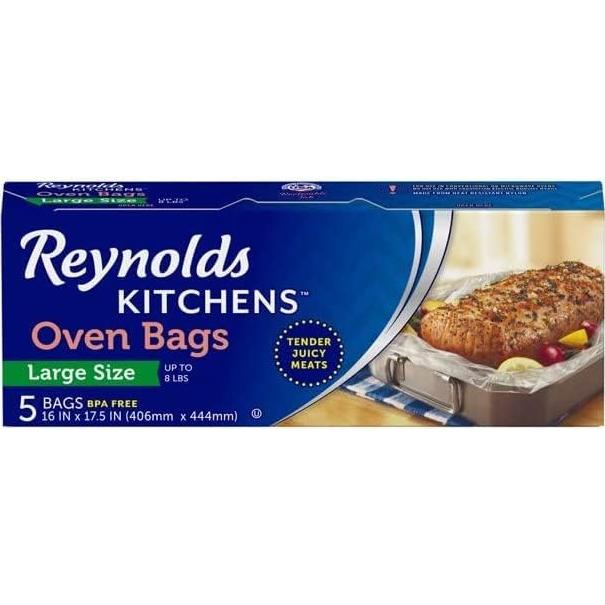 Bolsas de Horno Reynolds Grande 5 Cuentos 3.6 kg Desechables