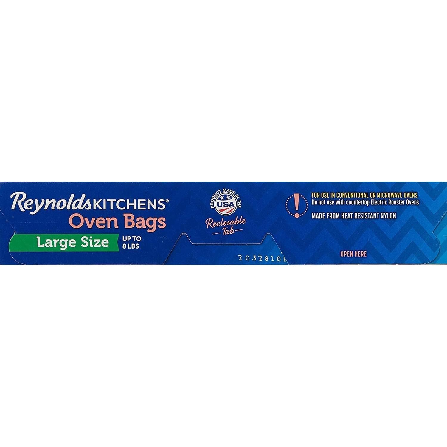 Bolsas de Horno Reynolds Grande 5 Cuentos 3.6 kg Desechables