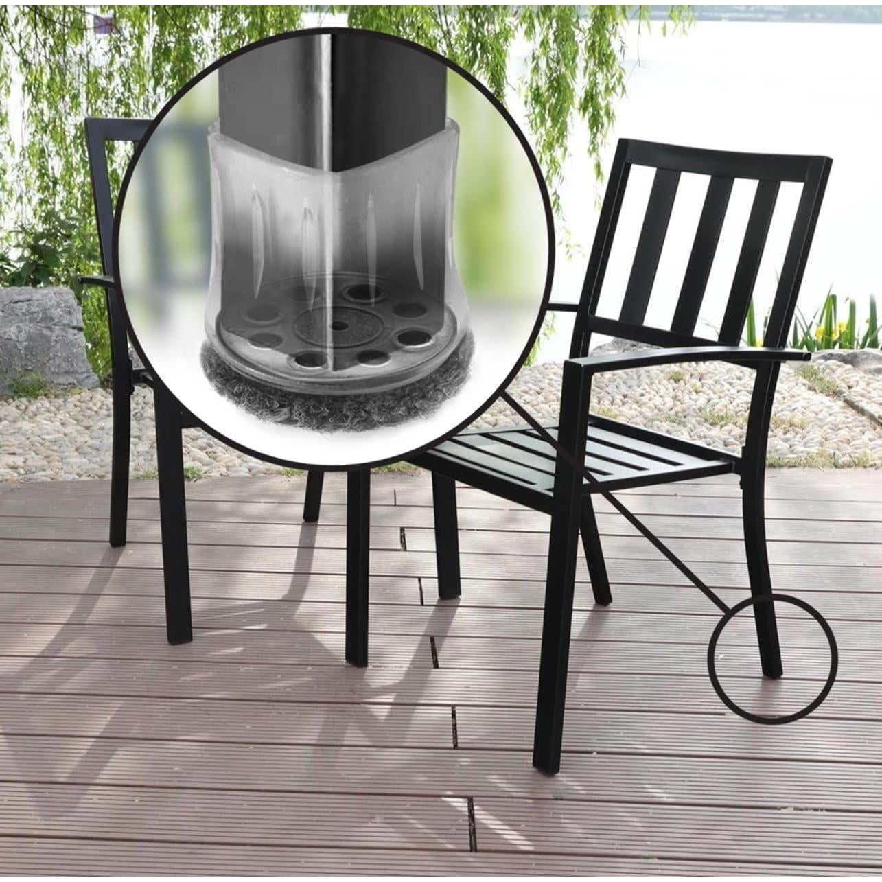 Deslizadores de Muebles Slipstick Gorilla para Exteriores - 8 Piezas