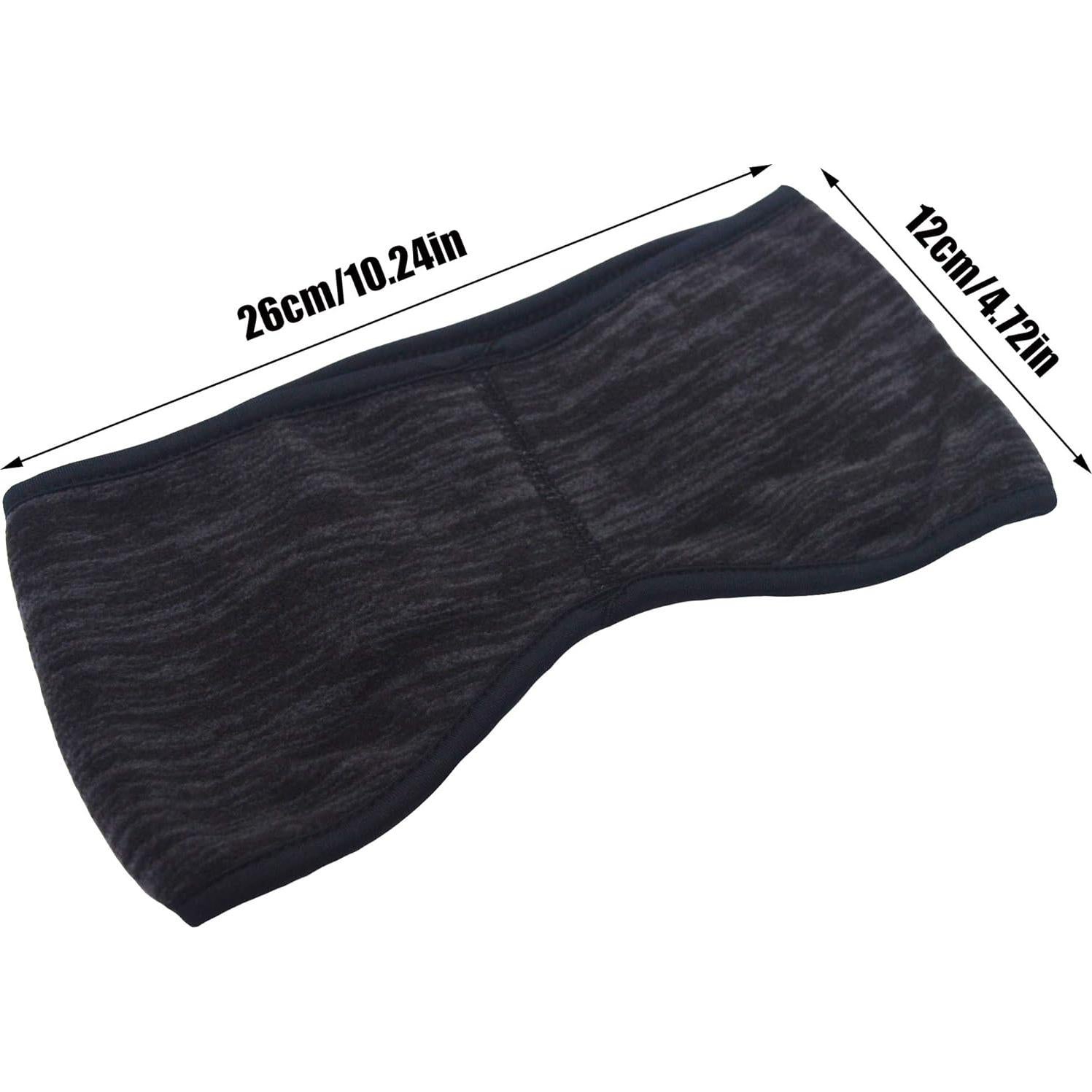 Cinta Calentadora de Orejas Obacle - Forro Polar, Paquete de 2