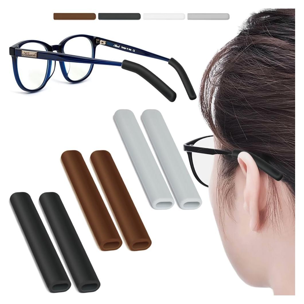 3 Pares Almohadillas Silicona Antideslizantes Gafas IYOOH