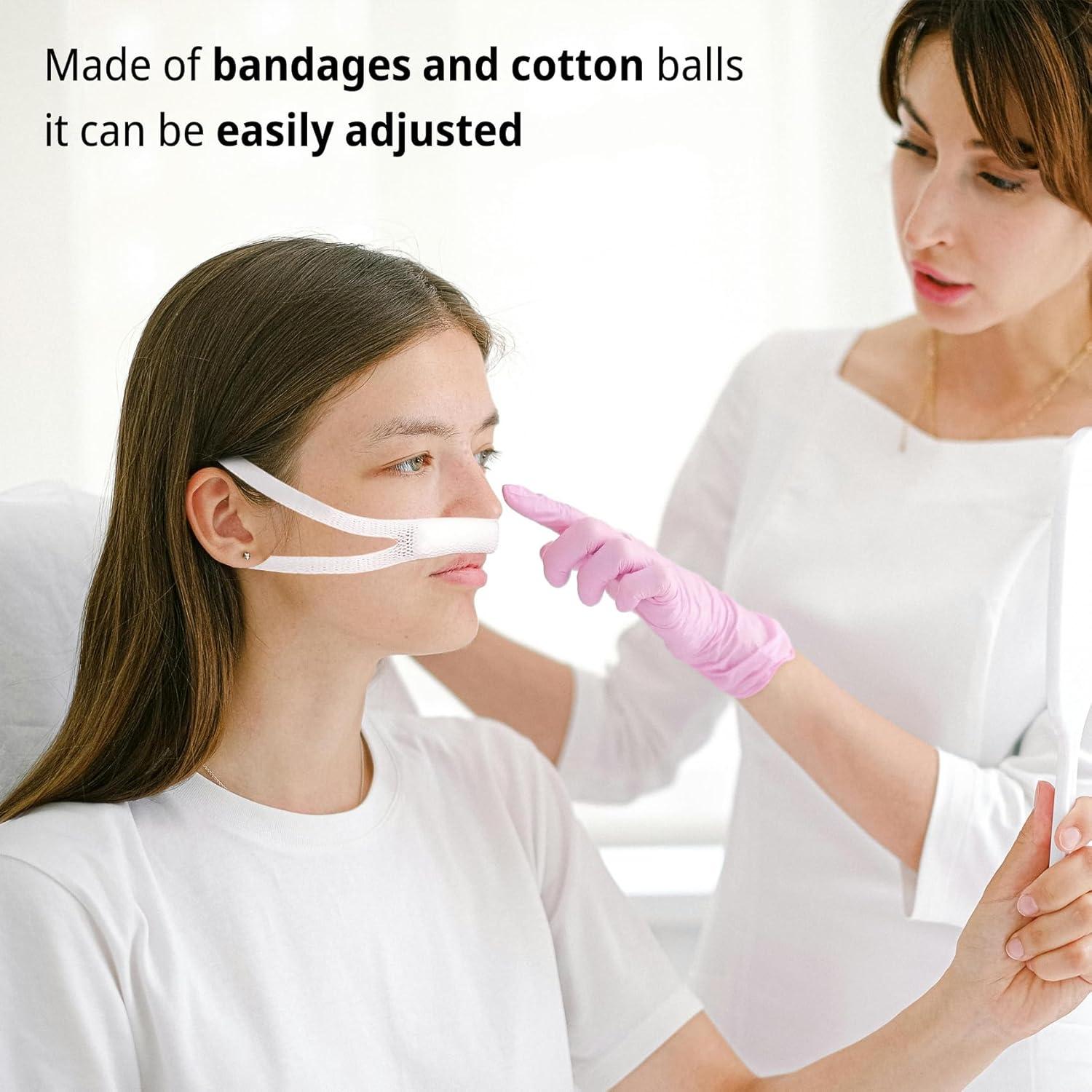 Vendaje Elástico para Nariz GZFCSL - Soporte Rinoplastia 20cm