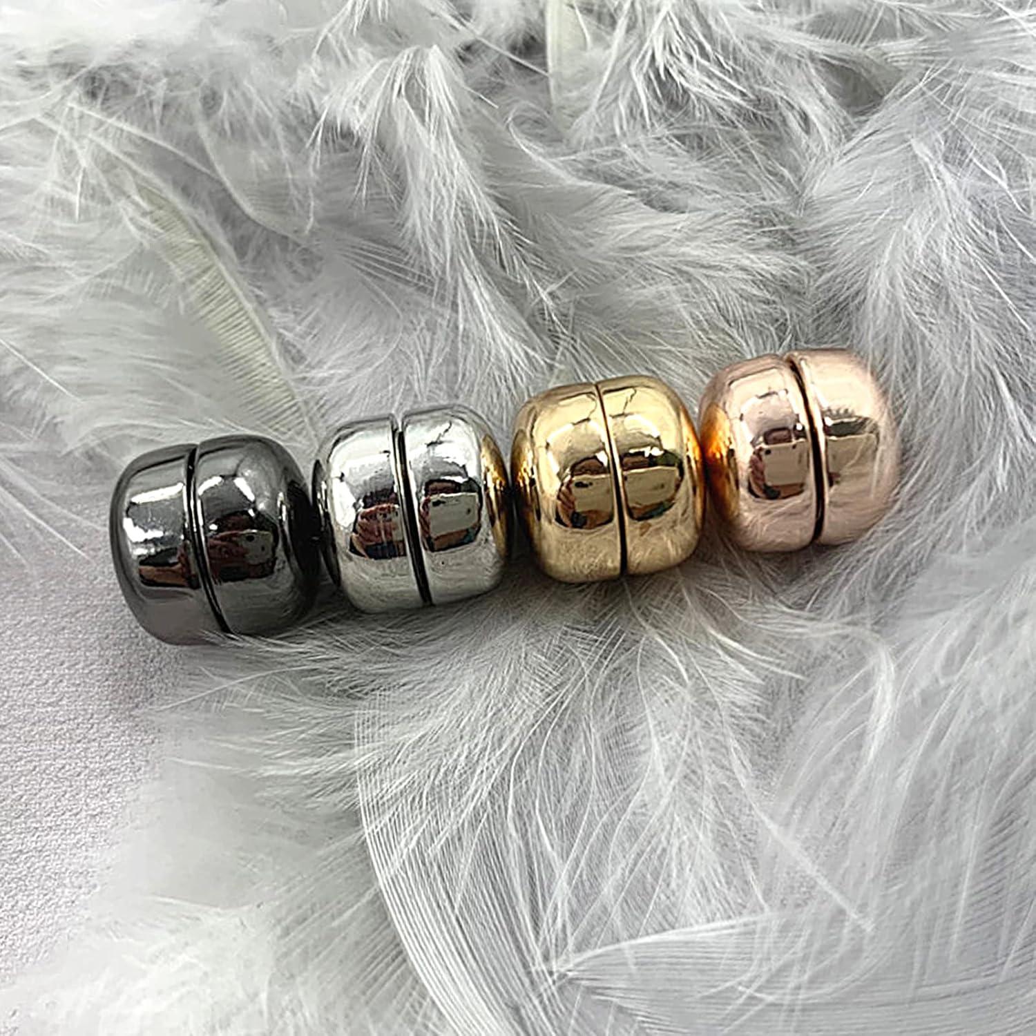 Imanes Magnéticos para Hijab ROPAKED - 4 Colores, Sin Aguja