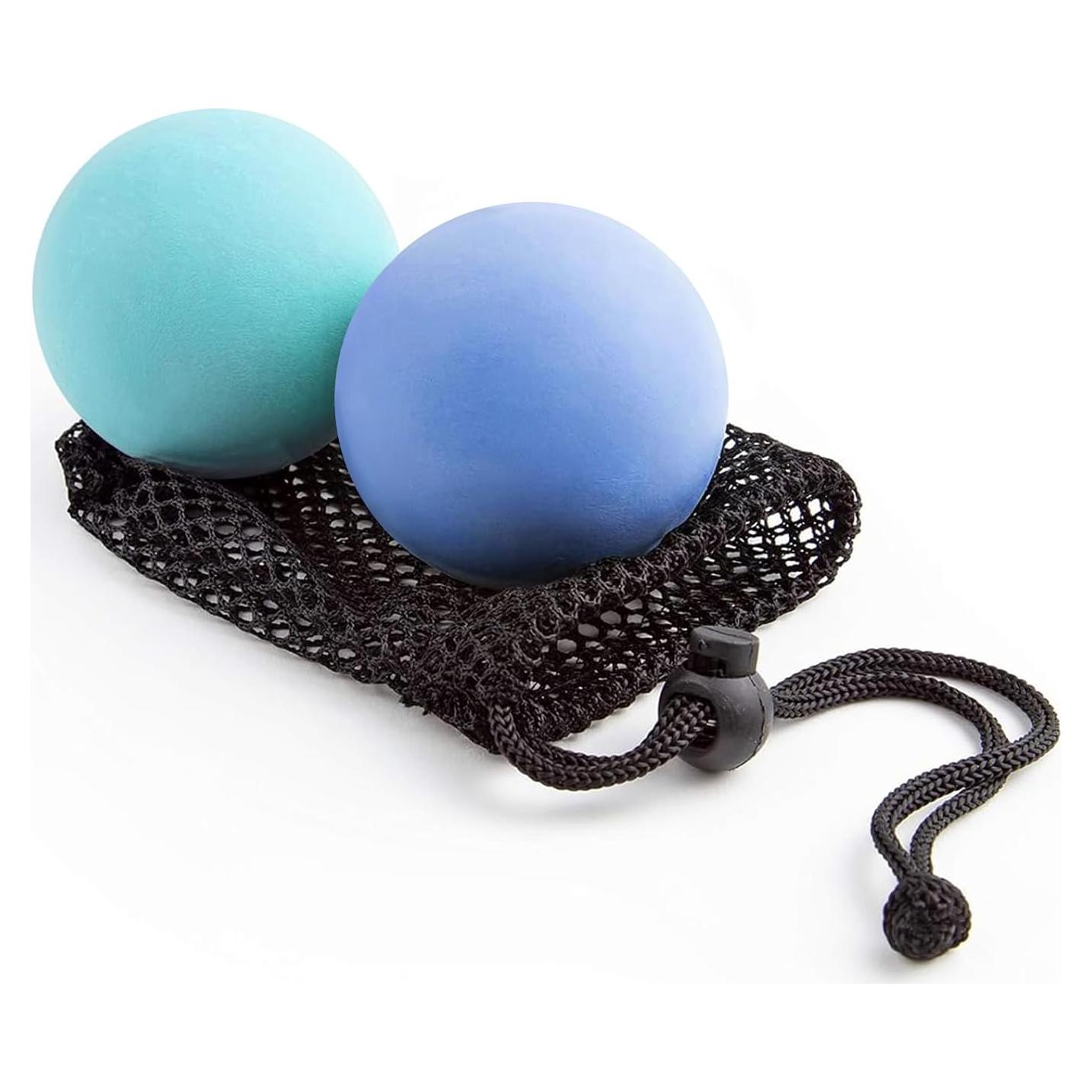 Juego de Pelotas de Masaje MAROJAP - 2 Pelotas Firmes Azul