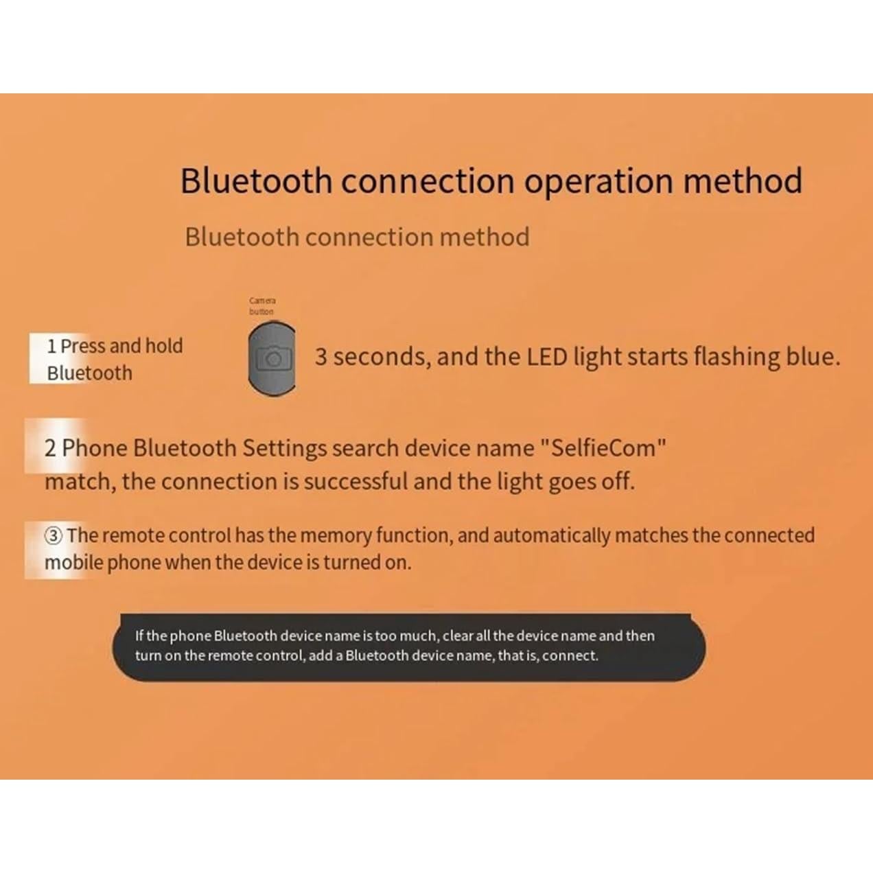 Trípode para Selfie XIHAMA Extensible 100 cm con Control Remoto