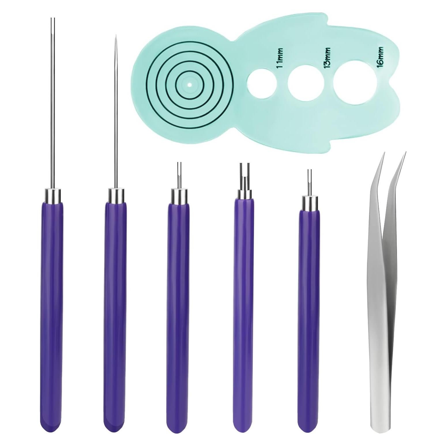 Juego de Herramientas de Quilling SAVITA, 5 Piezas para Manualidades