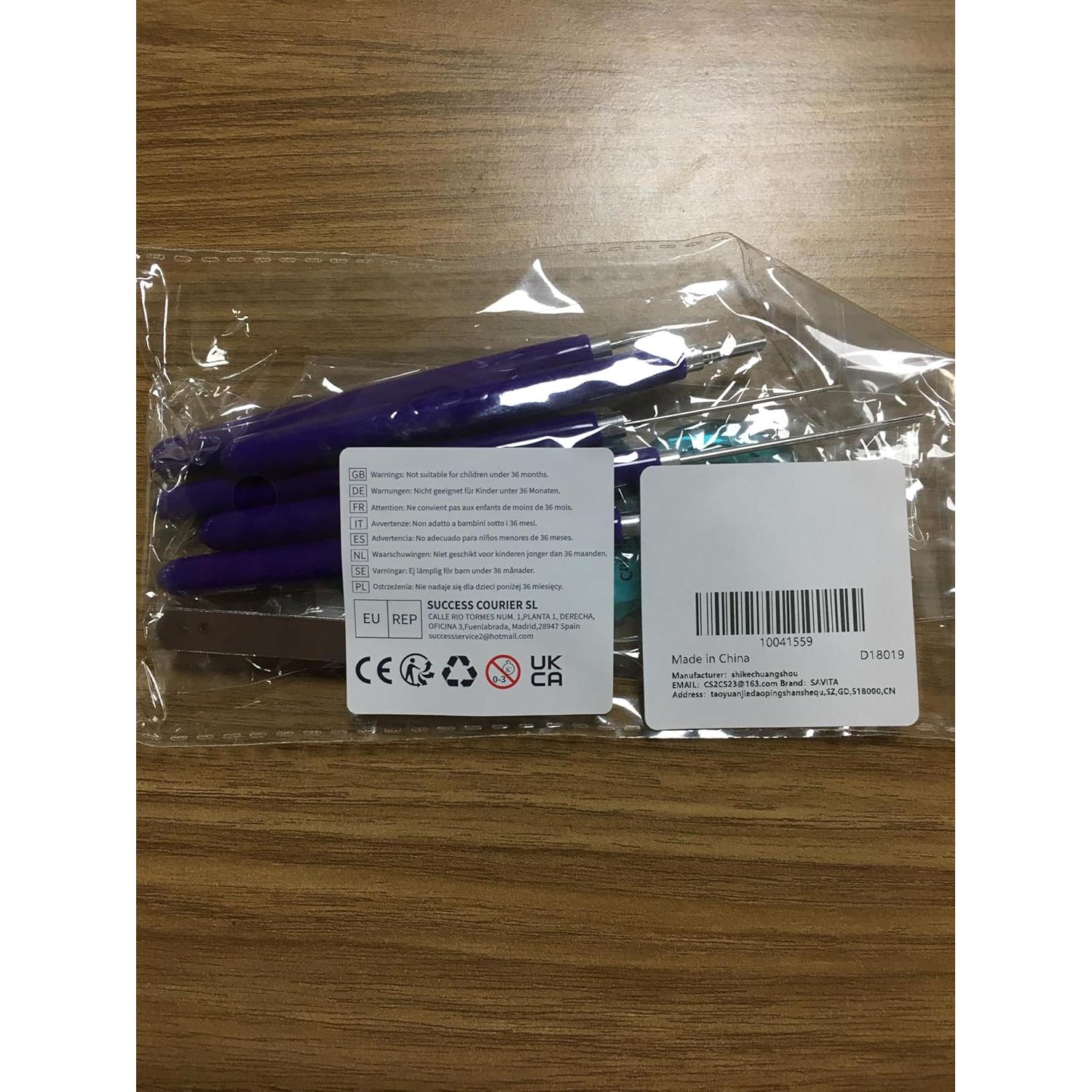 Juego de Herramientas de Quilling SAVITA, 5 Piezas para Manualidades