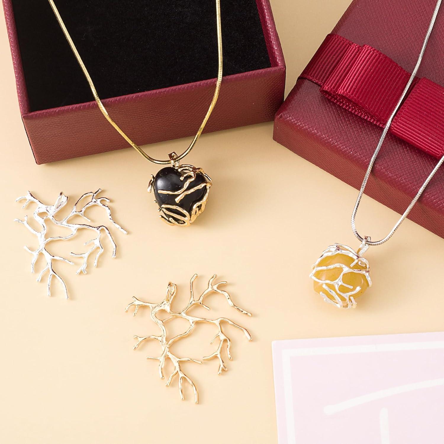 Plantillas de Joyería HINZIC 4 Pcs en Oro y Plata para DIY