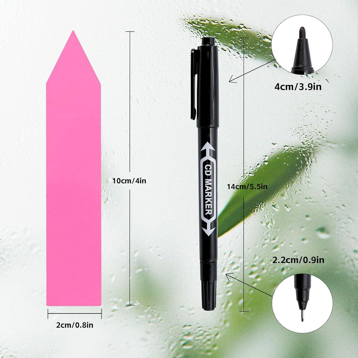 Etiquetas de Jardín Diteryy 1000 Pcs Plástico Multicolor