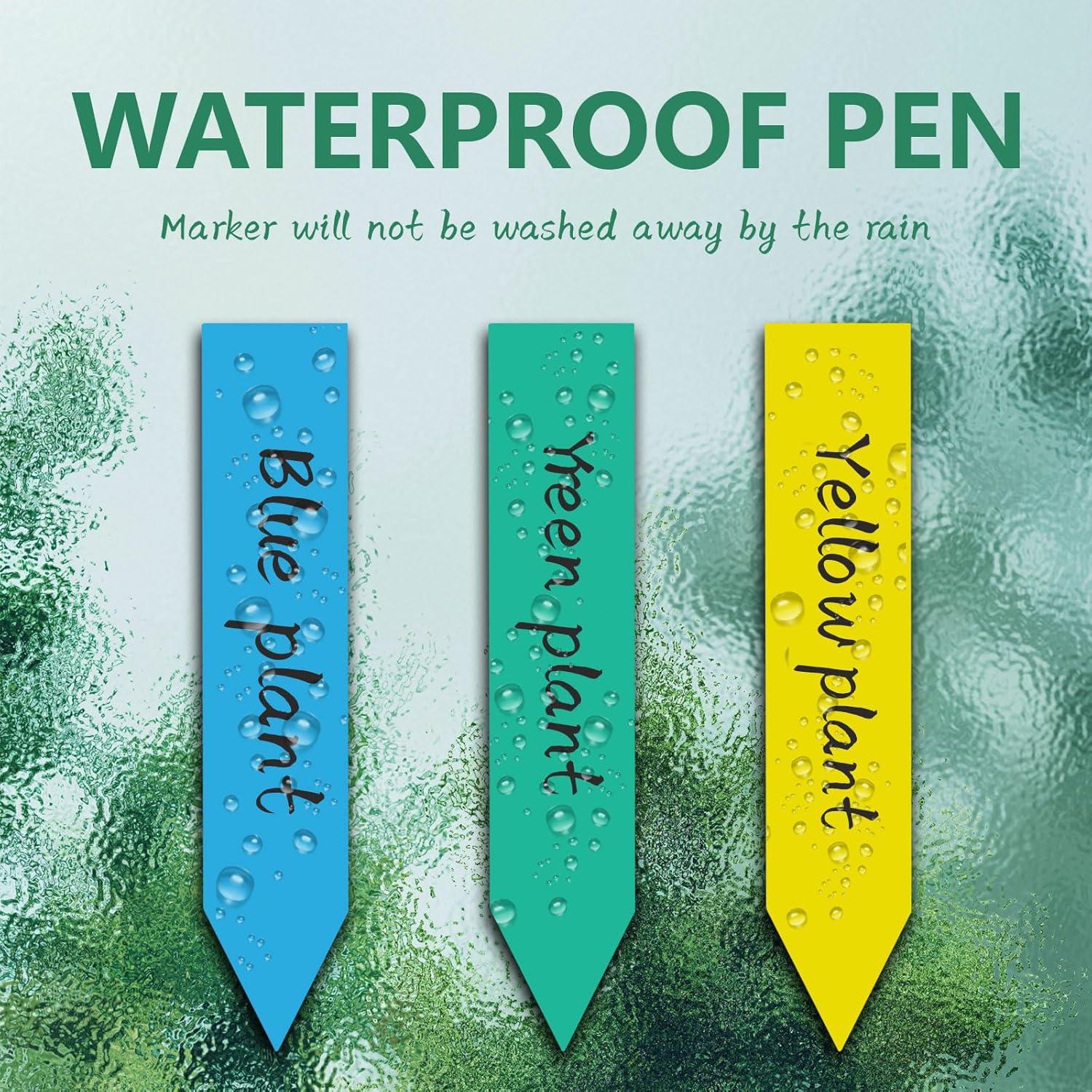 Etiquetas de Jardín Diteryy 1000 Pcs Plástico Multicolor