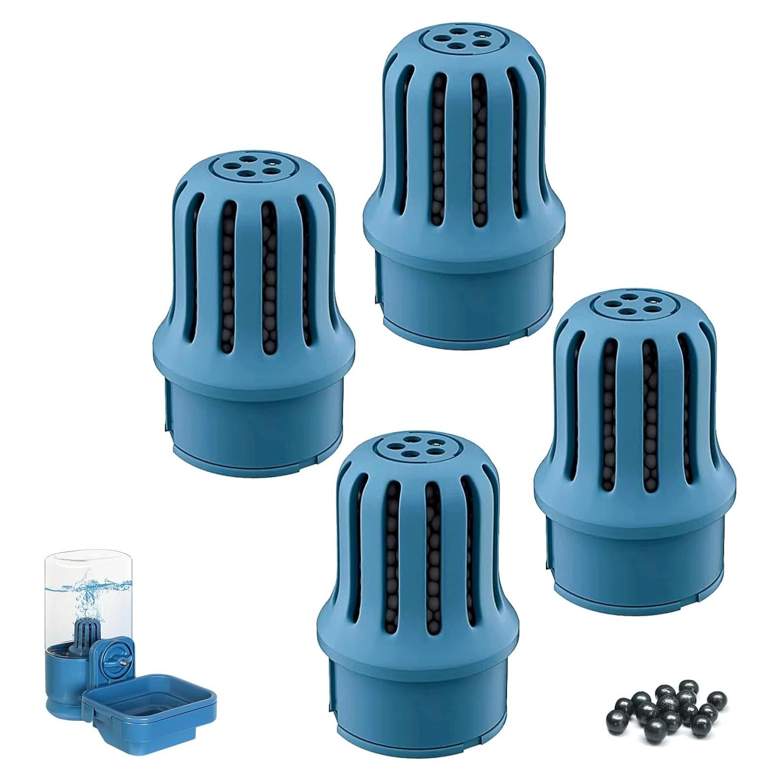 Filtros de Agua para Mascotas Vannon 4Pcs Carbón Activado