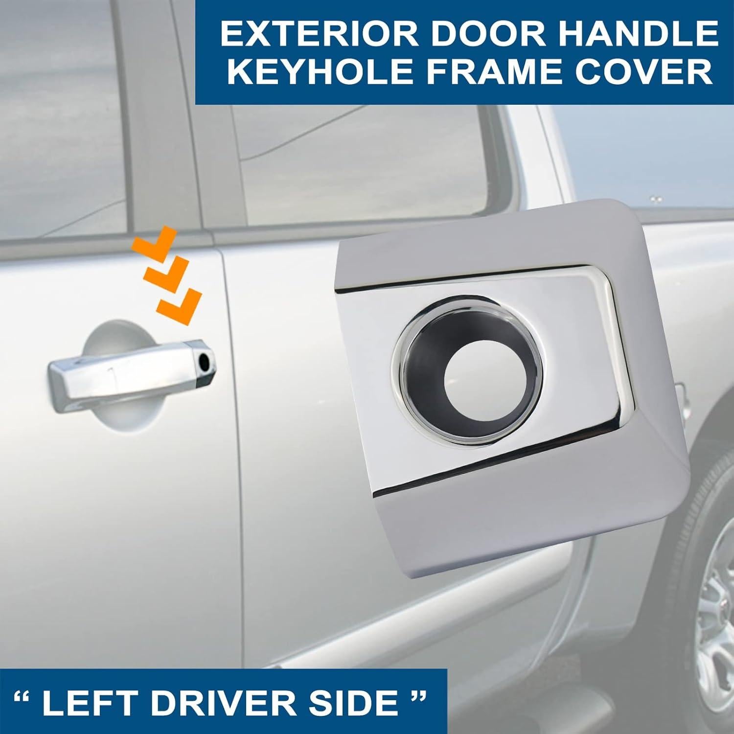 Cubierta de llave de manija de puerta APPERFiT Cromo Nissan Infiniti