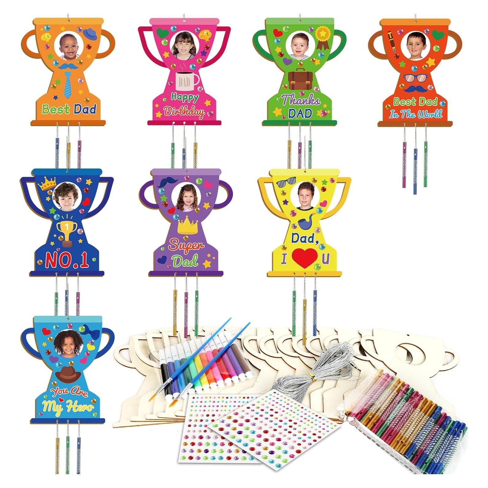 Kit de Manualidades Gisgfim - 16 Campanas de Viento DIY