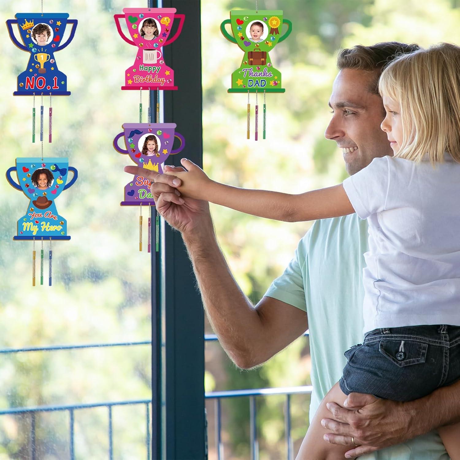 Kit de Manualidades Gisgfim - 16 Campanas de Viento DIY