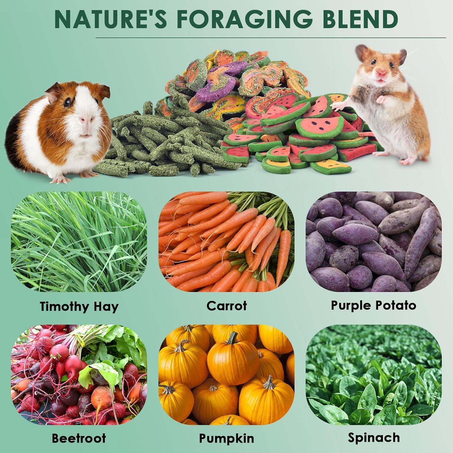 Golosinas Naturales para Conejos KATUMO 430g Heno Timothy