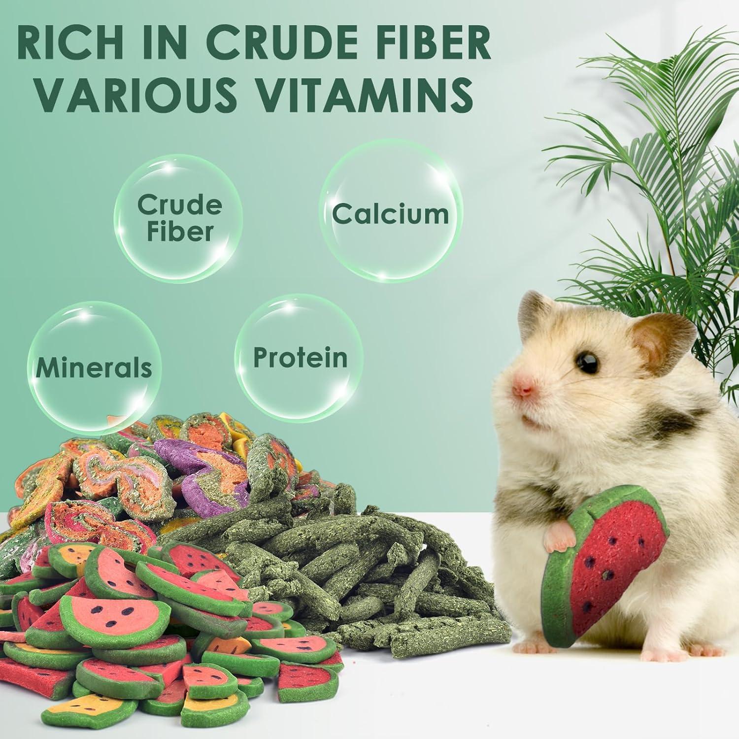 Golosinas Naturales para Conejos KATUMO 430g Heno Timothy