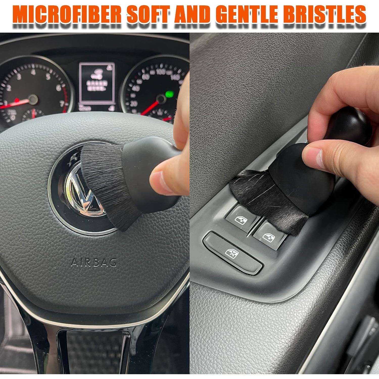 Cepillo de Detalle para Auto Tobenbone NSS01 Negro 10.16 cm