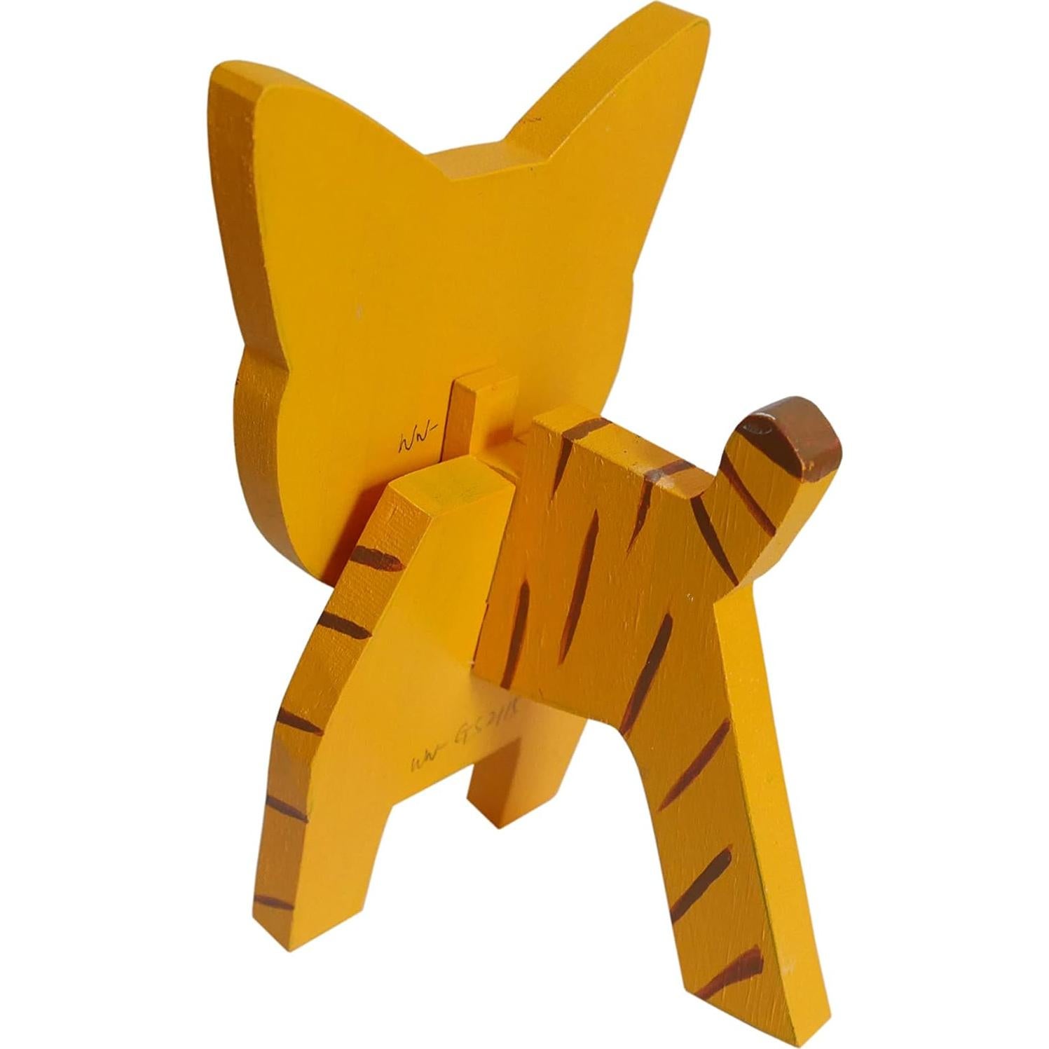 Soporte para Gafas de Madera Gato JLWDM 9.4x9.9x15cm