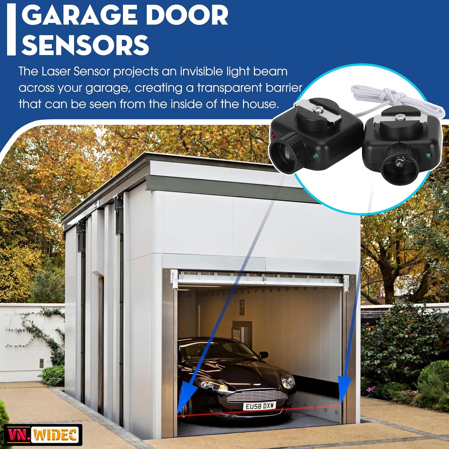 Kit de Sensores de Puerta de Garaje VNWIDEC HAE00002 Compatible