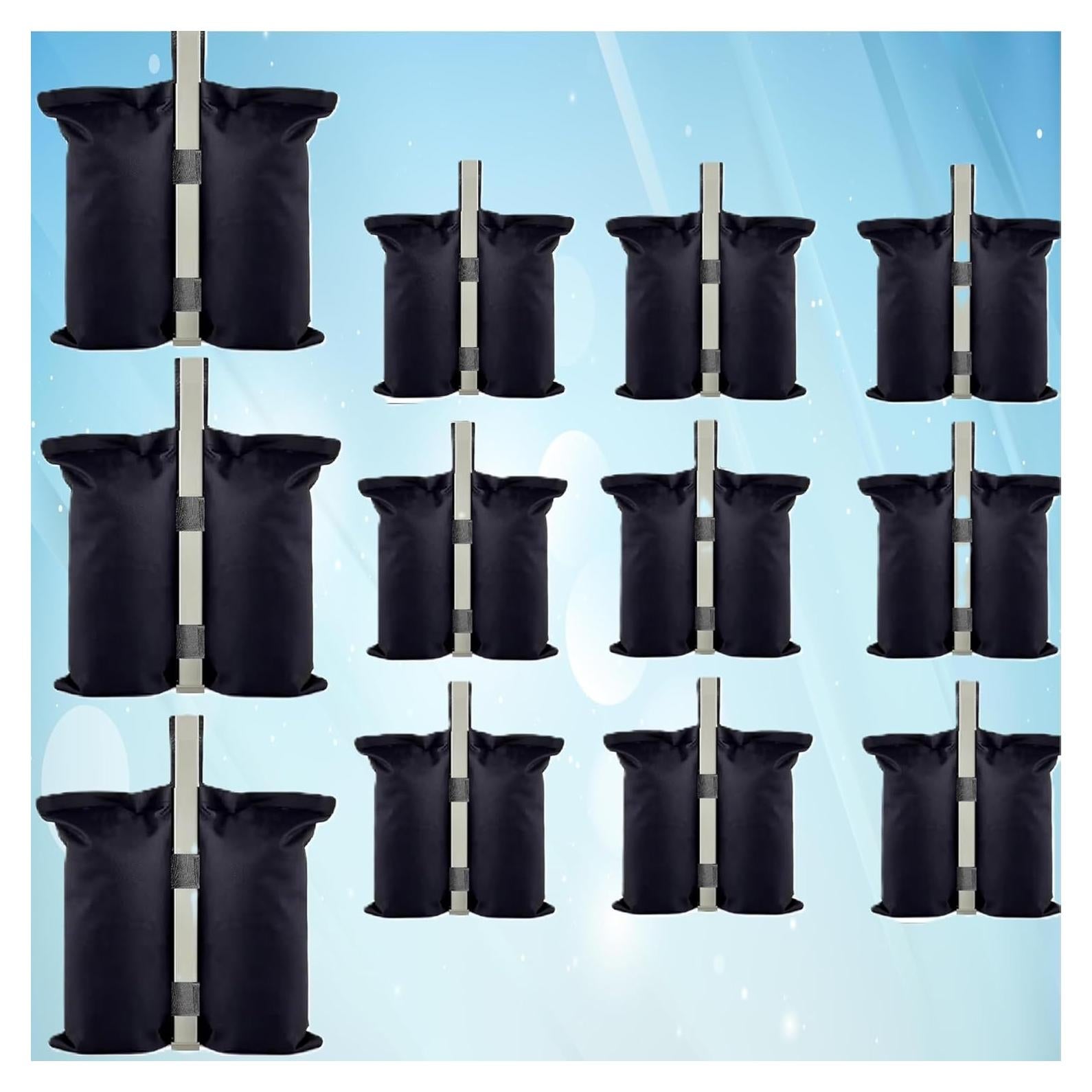 Paquete de 12 bolsas de peso para carpa WPIC - Grande