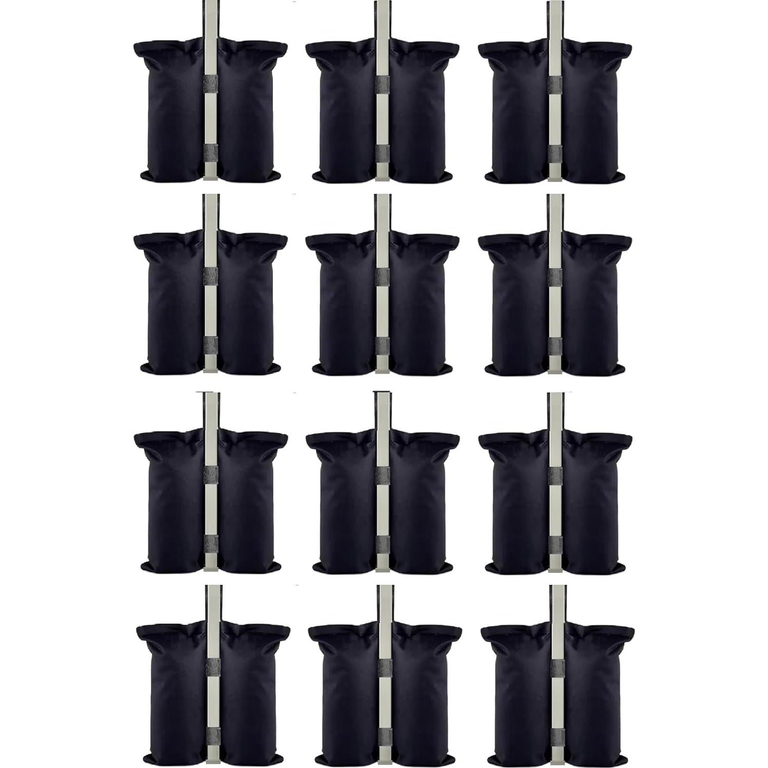 Paquete de 12 bolsas de peso para carpa WPIC - Grande